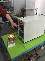 Fourneau à induction pour la fusion de l'or, 1500 degrés, petite unité, fourneau à induction pour la fusion de métaux de rebut, à vendre, 760 $