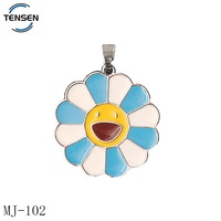Pendentif breloque lettre alphabet chrétien en alliage couleur or mat, pour bijoux DIY, étiquettes de bracelet, logos, collier unisexe