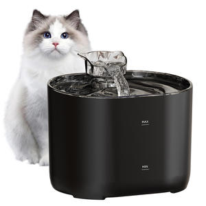 Fontaine à eau pour animaux de compagnie, pour chats et chiens, électrique, en plastique, avec filtre, design détachable, poids max. 1,35 kg - Product Image 2