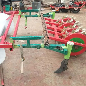 Plantation de paillis de maïs dans une zone aridée, machine de pose de sol plat à quatre rangées, de <span class=keywords><strong>film</strong></span>, de poinçonnage et d'ensemencement - Product Image 1