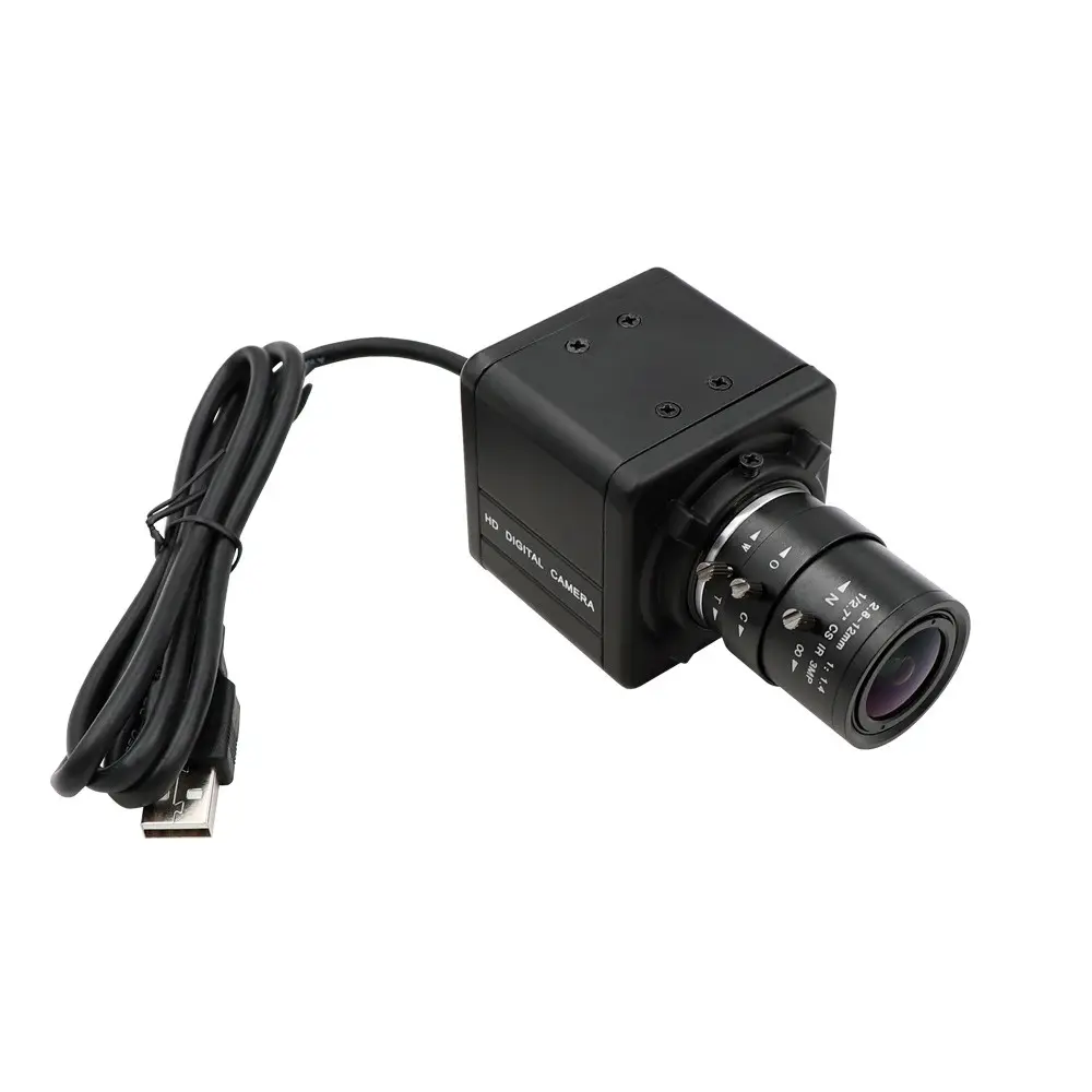 CS 2.8-12ミリメートルVarifocal High Speed 50fps 1920X1080p 100fps 1280 × 720 1080p 330fps Webcam UVC High Fram Rate USB CameraとMini Case