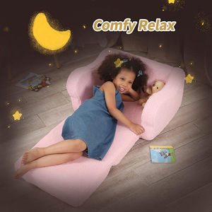 Giving Tree <b>Kids</b> <b>Sofa</b> Pink Foam Chair Removable Cover Ergonomic Design For Children 3 Years And Above - Product Image 2