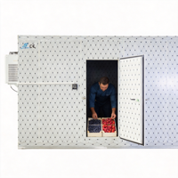 Unidad Interior de Evaporador para Cuarto Frío de 50 Toneladas con Compresor Sanyo y Bomba de Engranajes para Sistema de Refrigeración de Cámara Frigorífica