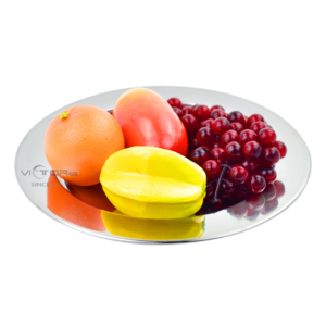 Vente flash : Assiettes <span class=keywords><strong>de</strong></span> service en métal argenté <span class=keywords><strong>de</strong></span> 30/35 cm, sous-assiettes <span class=keywords><strong>de</strong></span> mariage en acier inoxydable - Product Image 6