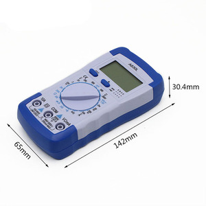 Multímetro Digital CS XL830L con Pantalla LCD, Probador de Voltaje CA, Diodos, Corriente, Voltímetro, Amperímetro - Product Image 2