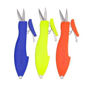 Ciseaux de pêche en acier inoxydable, portables, multi-usages, coupe-lignes de pêche, taille en vrac - Product Image 4