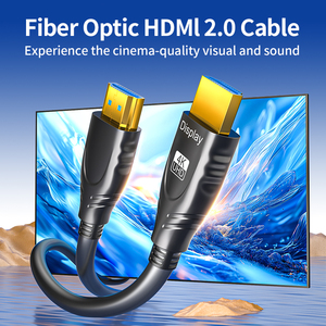 Cable <span class=keywords><strong>HDMI</strong></span> de Fibra Óptica 4K de 10m 15m <span class=keywords><strong>20m</strong></span> 30m 50m 100m, <span class=keywords><strong>HDMI</strong></span> <span class=keywords><strong>2.0</strong></span> 4K/60Hz 18Gbps, Cable Óptico Activo RGB4:4:4, ARC, HDCP2.2 - Product Image 2