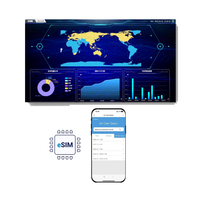 Carte SIM IoT internationale mondiale sans frais mensuels Applicable au dispositif de suivi GPS 2g 4G Aucune restriction de pays ou d'identité