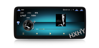 Radio de Coche HXHY Qualcomm de 10.25/12.8 Pulgadas con Android 15, Reproductor de Video GPS para Mercedes Benz Clase A W176 /GLA X156 / CLA C117 13-18