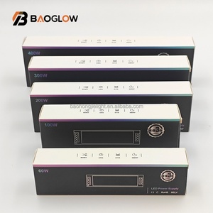 60W 100W 200W 300W 400W AC176-264V DC12V 24V 5A ไฟ LED แบบหรี่แสงได้สำหรับตู้ขนาดกะทัดรัด  แหล่งจ่ายไฟ ไดรเวอร์ หม้อแปลงไฟฟ้า - Product Image 3