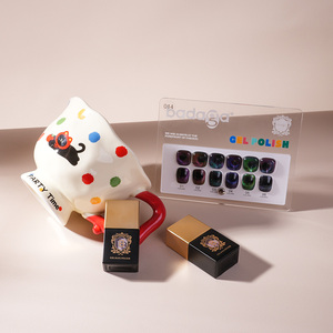 ยาทาเล็บเจล Badaga 6 สี แบบตาแมว 8 มล. เจลแม่เหล็กแบบแฟลช กึ่งถาวร ลอกออกได้ สำหรับร้านทำเล็บ - Product Image 3