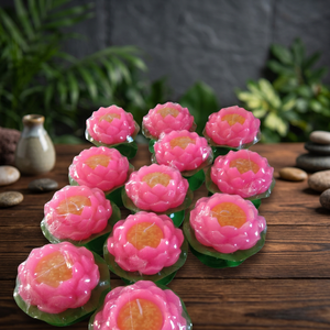 Bougie parfumée créative moderne en forme de fleur, faite à la main, écologique, aromathérapie, pour intérieur, cadeaux de mariage, souvenir - Product Image 3