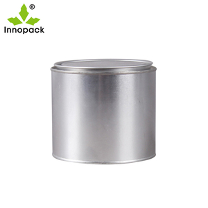 Seau en métal, seau à peinture, boîte ronde avec extrémité ouverte facile - Product Image 1