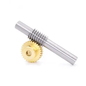 Dongguan hot sale 0.5 mold 20-200 teeth gear worm for worm gear reducer screw jack