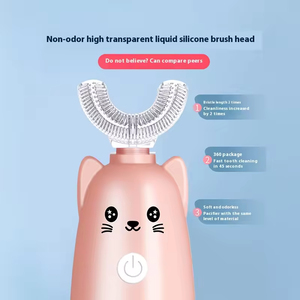 Brosse à dents sonique rechargeable, douce et efficace, étanche IPX7, avec poils souples pour adultes - Product Image 3