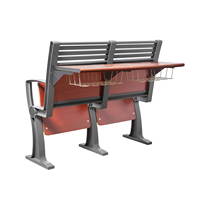 Mobilier scolaire université tables et chaises pliantes salle de classe étudiant escalier salle de conférence chaises avec accoudoirs