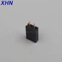Connecteur femelle Dupont à pas de 2,54 mm, à une rangée, avec boîtier en plastique, pour broches droites/courbées sur PCB, TJC8 2/3/4/5/6/7/8/9/10 broches