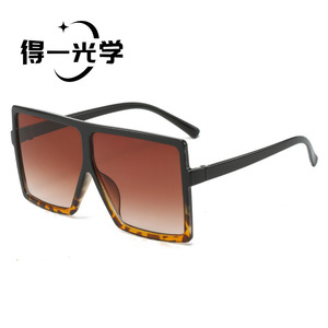 <b>Square</b> <b>Frame</b> <b>Sunglasses</b> UV400 Black PC Lens Cycling Driving Sun Protection - Product Image 2