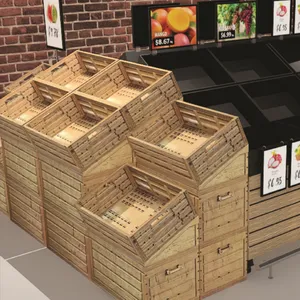 Collapsible Plastic Crate 600*400mm Collapsible Folding Plastic Crate For Fruit And Vegetables