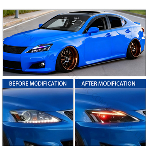 Cụm đèn pha LED RGB tự động SINDAR độ chế cho Lexus IS200 IS250 IS300 2006-2012 - Bán buôn - Product Image 5