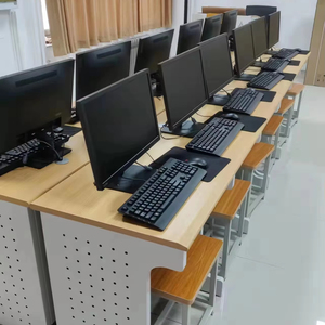 Ergonomic hiện đại phẳng bàn máy tính cho văn phòng nhà trường phòng ngủ khách sạn lớp học đồ nội thất - Product Image 4