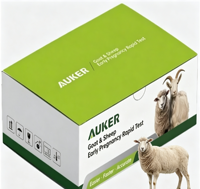 Kit de test rapide de grossesse précoce pour chèvres et moutons, portable, sur site, sans équipement de laboratoire requis, détection rapide, fermes d'élevage de moutons et de chèvres