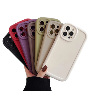 Kingsoul Rắn Màu TPU Chống Sốc Mềm Trường Hợp Đối Với 11-16 Ins Phong Cách Snap-On Thiết Kế Nhà Máy Bán Buôn Giá 2025 - Product Image 1