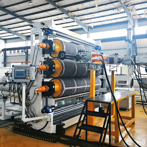 Mesin ekstruder lembar marmer UV <span class=keywords><strong>PVC</strong></span> plastik bersertifikat untuk dekorasi rumah - Product Image 3