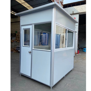TOPPRE Cabine de sécurité extérieure temporaire mobile <span class=keywords><strong>d</strong></span>étachable Cabine de garde préfabriquée Station modulaire Cabine de garde Salle de garde - Product Image 4