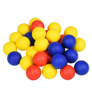 Pelota de Golf de Práctica OEM de 42 mm, Colorida, con Núcleo de Espuma de PU y Esponja Suave, Peso de 9 g, Logotipo Personalizable para Campo de Práctica - Product Image 4