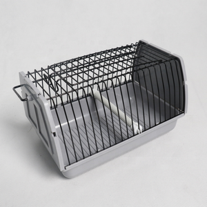 Fabbrica all'ingrosso gabbia per cani in metallo traspirante quadrato portatile facile da montare di più dimensioni su misura di colore facile da pulire - Product Image 5