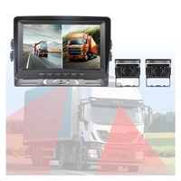 Filo Yönetimi Araç Otobüs Araba Kamera Sistemi Arka 7 İnç LCD Ekran Monitör DVR Video İzleme Kaydedici
