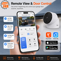 Cámara Inteligente WiFi Tuya para Puerta de Garaje, 1080P, Vista Remota, Apertura y Cierre, Audio Bidireccional, Control por Voz para Abridor de Puerta de Garaje