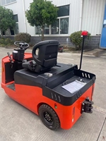 Tracteur de remorquage électrique assis EPQ-B 2t 3t 4t 6t pour le chargement d'avions, bagages, marchandises et courrier à l'aéroport, en usine et en entrepôt, pour la logistique