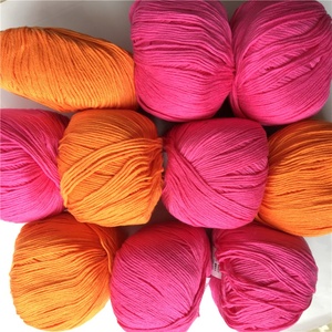 <span class=keywords><strong>Fil</strong></span> <span class=keywords><strong>de</strong></span> <span class=keywords><strong>coton</strong></span> mercerisé peigné et gazé en gros pour le tricot à la main <span class=keywords><strong>de</strong></span> pulls pour bébés - Product Image 4