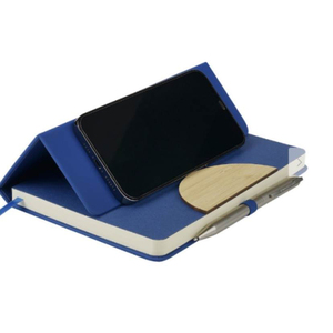 Agenda de Cuero PU con Diseño Moderno, Plegable, Portátil, con Carga Inalámbrica, para Eventos Empresariales y Regalos Corporativos - Product Image 2
