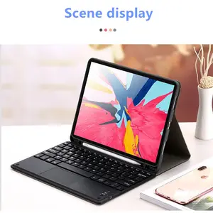 Portable Office Wireless Keyboard Tablet Cover Case With Touchpad For Ipad 9th 10th Gen 10.9 Inch 2022 air 4 pro 11 12.9 mini 6