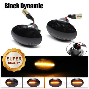 Luces Intermitentes LED Secuenciales de Alta Calidad para Fiat 500, Lancia Lybra, Alfa <span class=keywords><strong>ABARTH</strong></span> 500, 2 Piezas, Luces Laterales Dinámicas - Product Image 6
