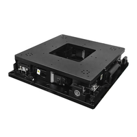 Plateforme UVW Vision Robot XXY avec rail de guidage à billes croisées, course de 22 mm et 25 mm, précision de 12 µm, système motorisé en aluminium
