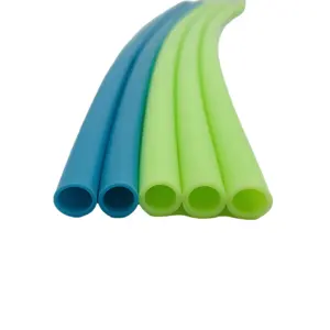 Customized Color Food Grade Silicone Tube Colorful Soft Flexible Colored Silicone Tubing