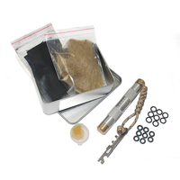 Nouveau style de Survie En Plein Air de feu Kit De Piston, Environnement Sauvage Camping Piston Allume-feu Avec Outil Multifonctions Voiture