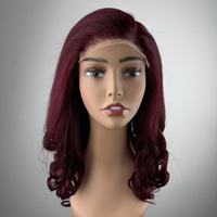 Perruque de cheveux humains vague lâche perruque de cheveux humains vietnamienne 5x5 perruque avant en dentelle transparente pour les femmes