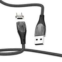 Kabel Data magnetik QC4.0 QC3.0 100W, transmisi Data magnetik harga pabrik pengisian kompatibel Tipe c kabel USB Tipe c
