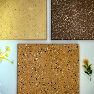 Tùy chỉnh kích thước chống trượt bền Retro nghệ thuật trang trí nhân tạo thạch anh đá Panel tường terrazzo gạch lát sàn - Product Image 2