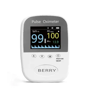 Ce Goedgekeurde Draagbare Handheld En Grote Lcd-Display Palm Baby/Pediatrische/Volwassen Pulse Oximeter