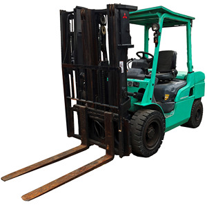 <b>Used</b> Mitsubishi 3.5ton FD35NT Powered <b>Pallet</b> Truck FWD 1 Year Warranty Available In Yard Side Shift Good Wholesale Price Japan - Product Image 1
