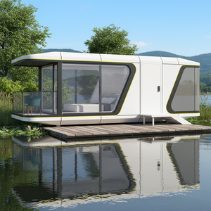 Casa Cápsula Inteligente Personalizable para Exteriores, Vivienda Móvil Eficiente y Elegante para Villa o Parque - Product Image 1