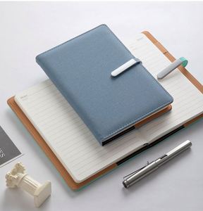Customizable Digital Printing Thermal Binding Leather A5 Diary Notebook with Custom Logo Option-Red/<b>Black</b>/Blue 80 <b>Sheets</b> - Product Image 2