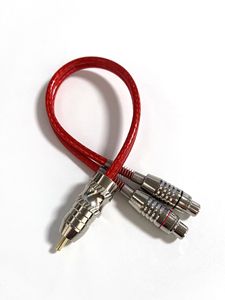 สายสัญญาณเสียงโคแอกเชียล 2RCA แบบป้องกันสองชั้น หุ้มด้วย PVC สาย AV ตัวผู้ตัวเมีย สำหรับเครื่องขยายเสียง ซับวูฟเฟอร์ อุปกรณ์บันทึกเสียง ไมโครโฟน - Product Image 6