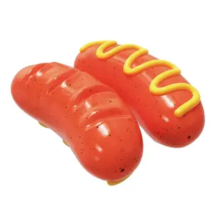 सॉसेज कुत्ते चबाना खिलौना दांत पीसना और सफाई कार्य - Product Image 1